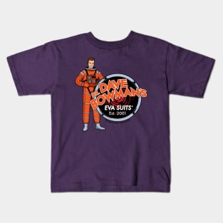 Dave Bowman's EVA Suits Kids T-Shirt